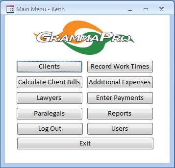 Lawyer Billing System